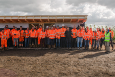 Dura Vermeer bouwt polderhut